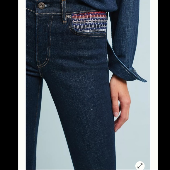 Levi's Made & Crafted Stems Mid-Rise Flare Jean 26 - Picture 2 of 6